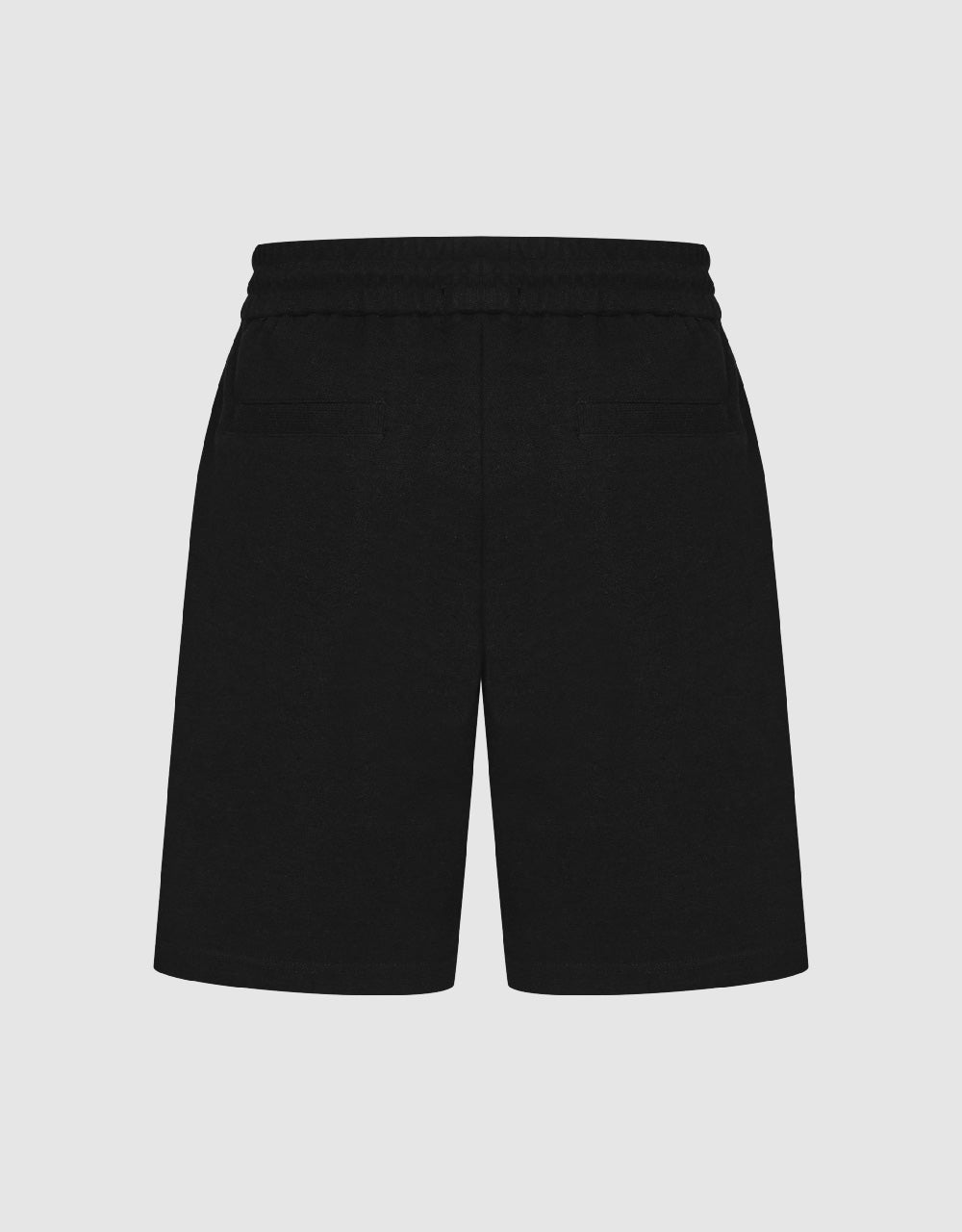 Draw String Waist Knitted Shorts
