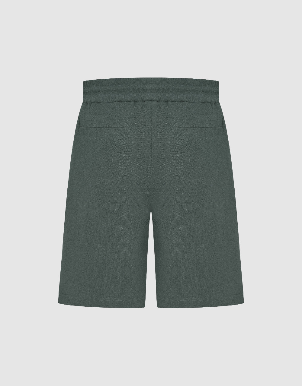 Draw String Waist Knitted Shorts