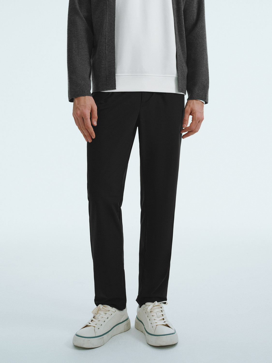 Tailored Straight Pants