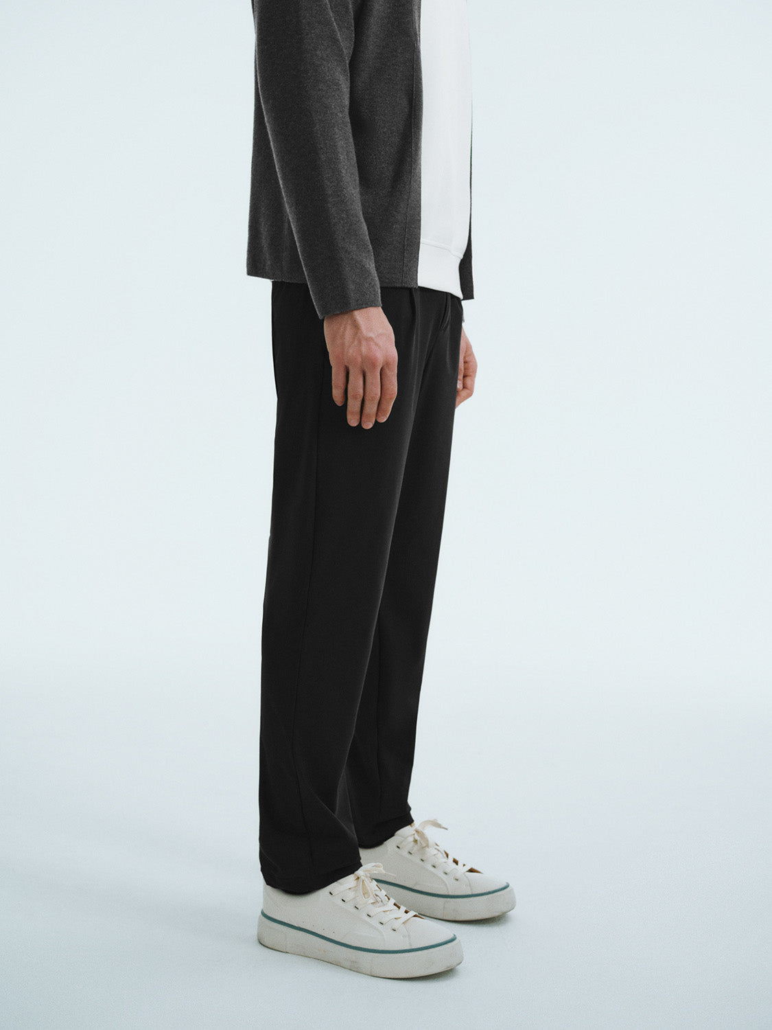 Tailored Straight Pants