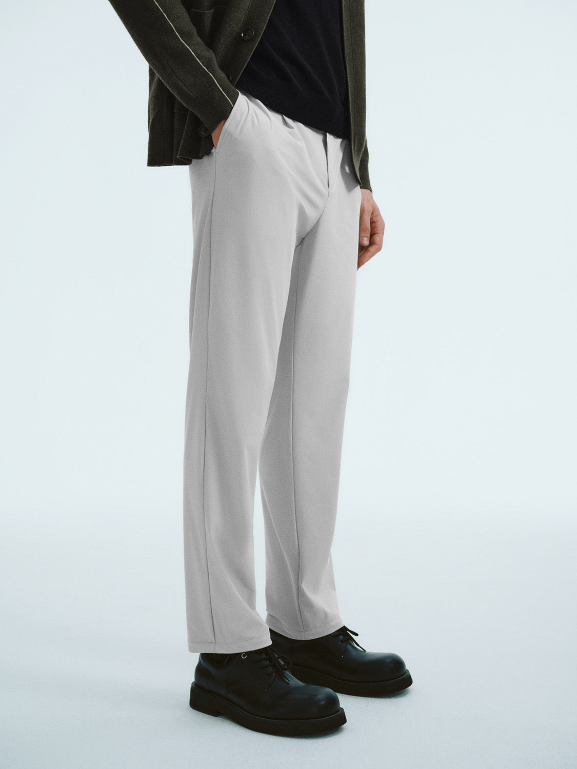 Tailored Straight Pants
