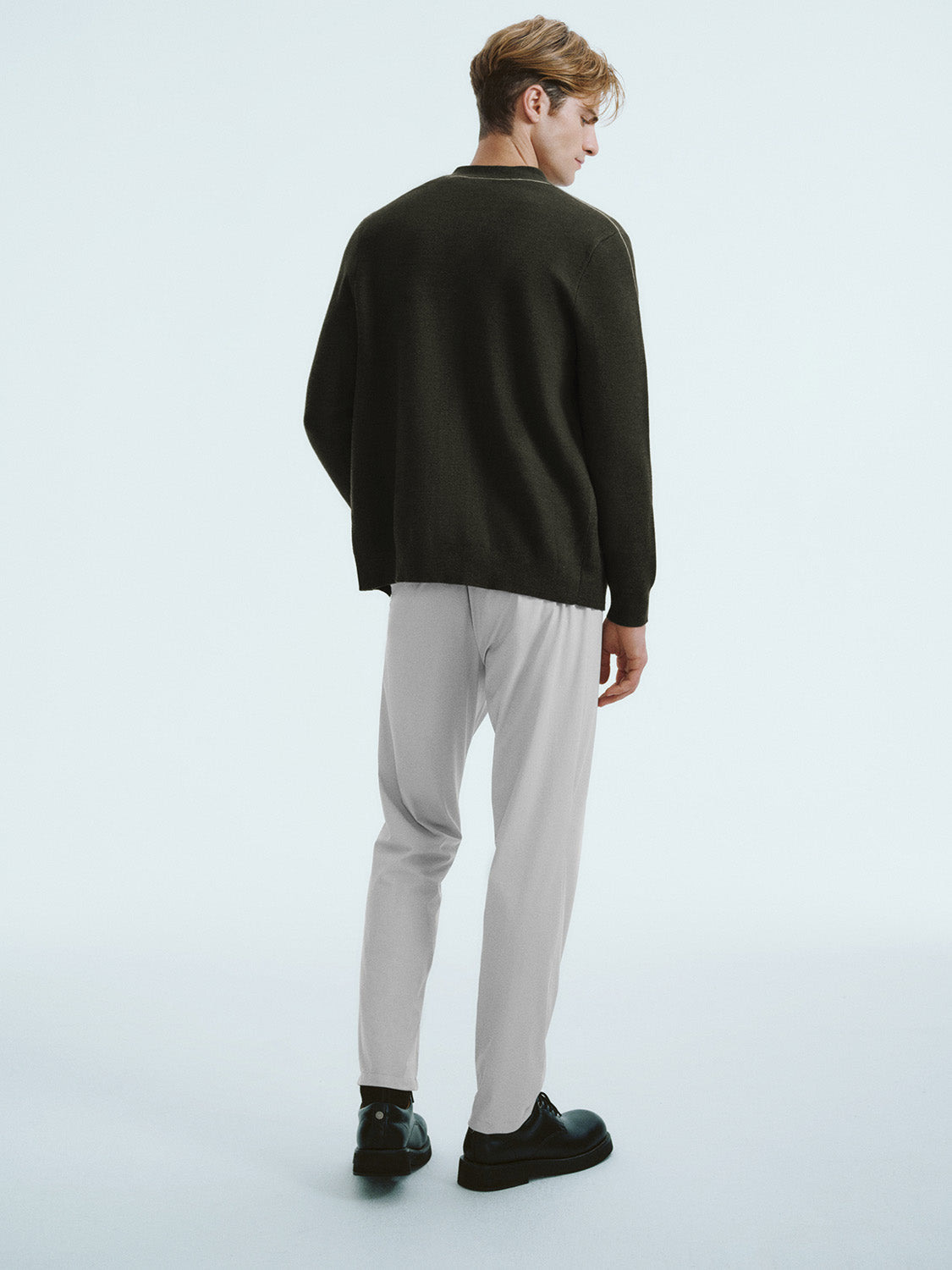 Tailored Straight Pants