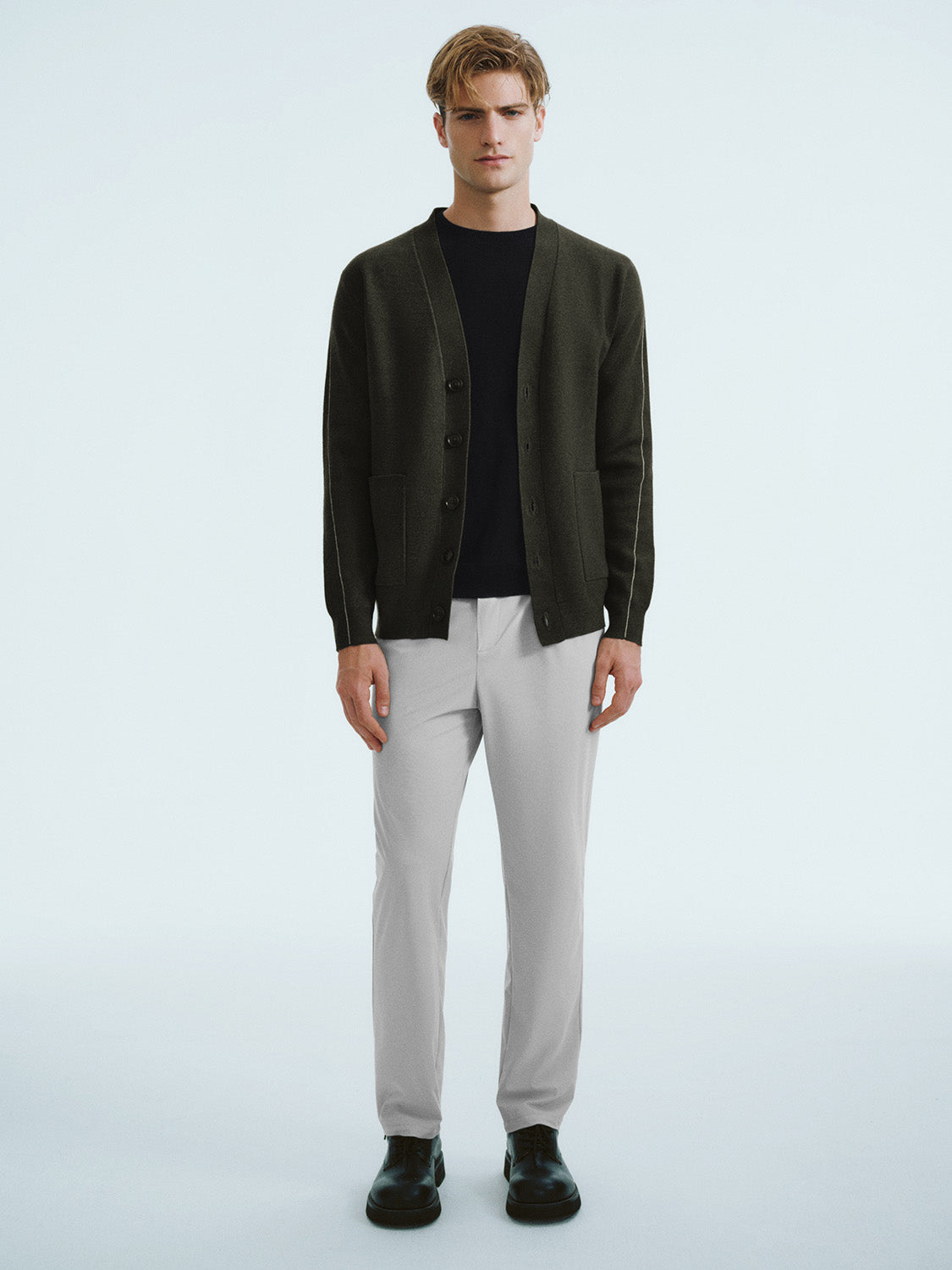 Tailored Straight Pants