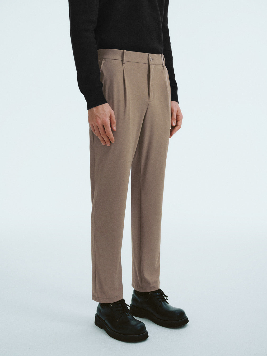 Tailored Straight Pants