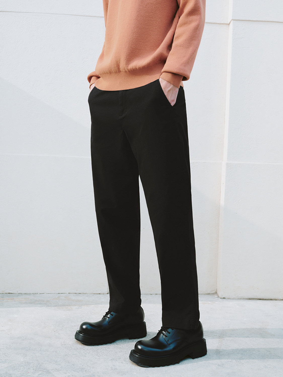 Regular Straight Pants