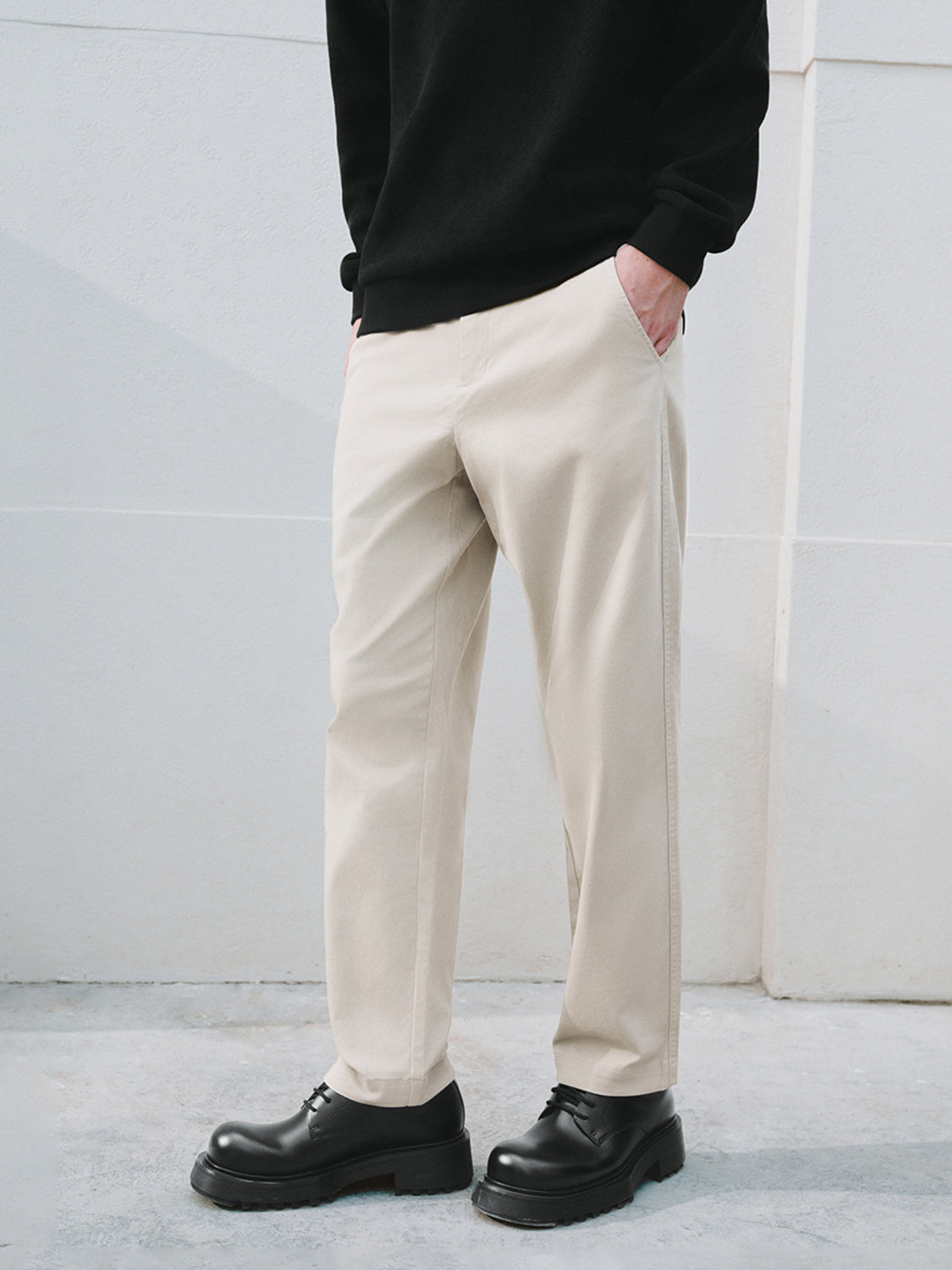 Regular Straight Pants