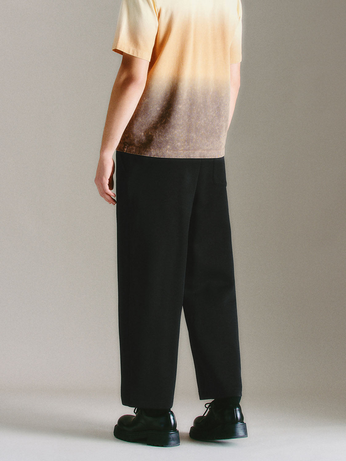 Drawstring Loose Straight Pants