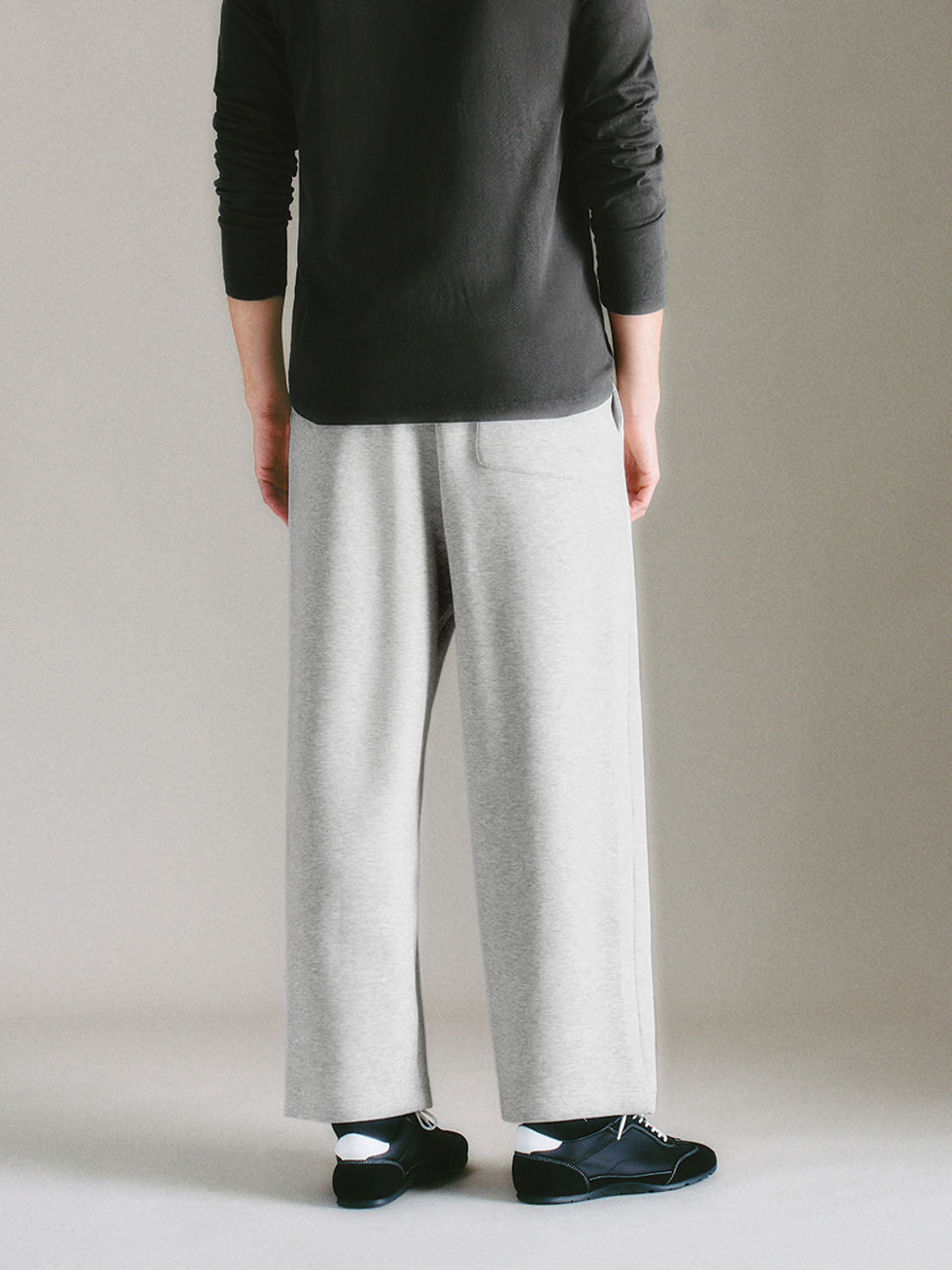 Drawstring Loose Straight Pants