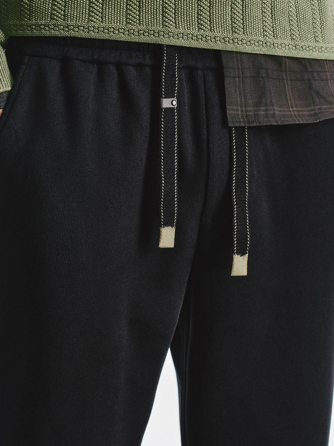 Drawstring Loose Carrot Fit Pants