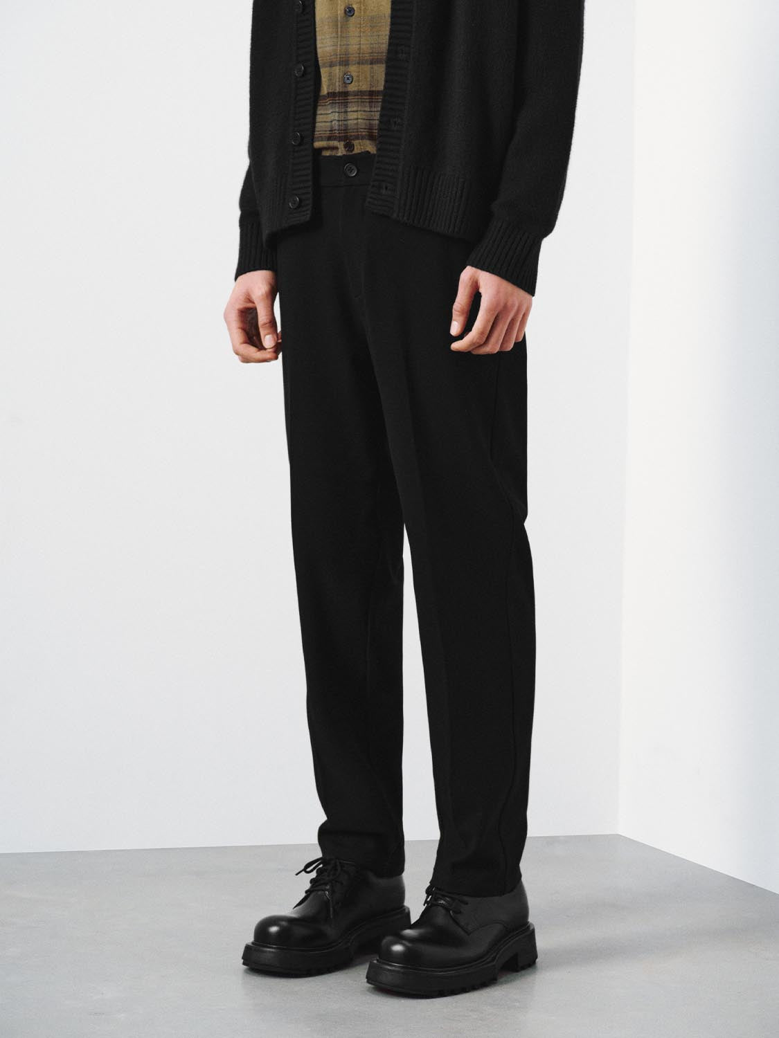 Tailored Straight Leg Pants