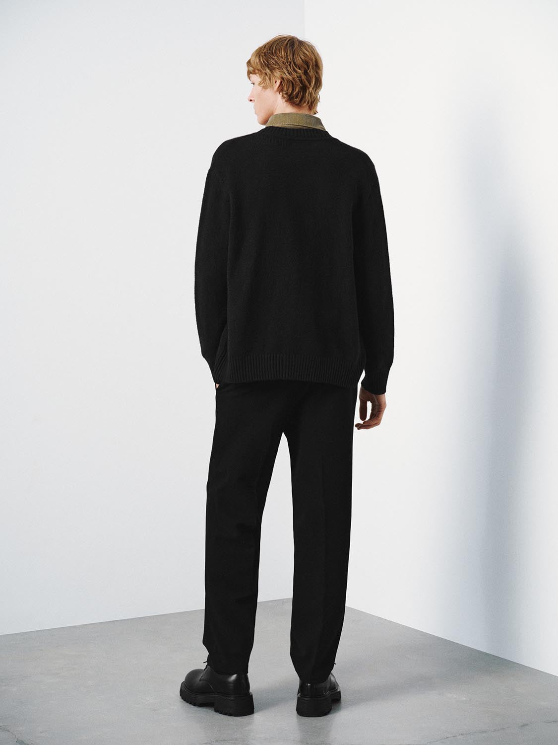 Tailored Straight Leg Pants