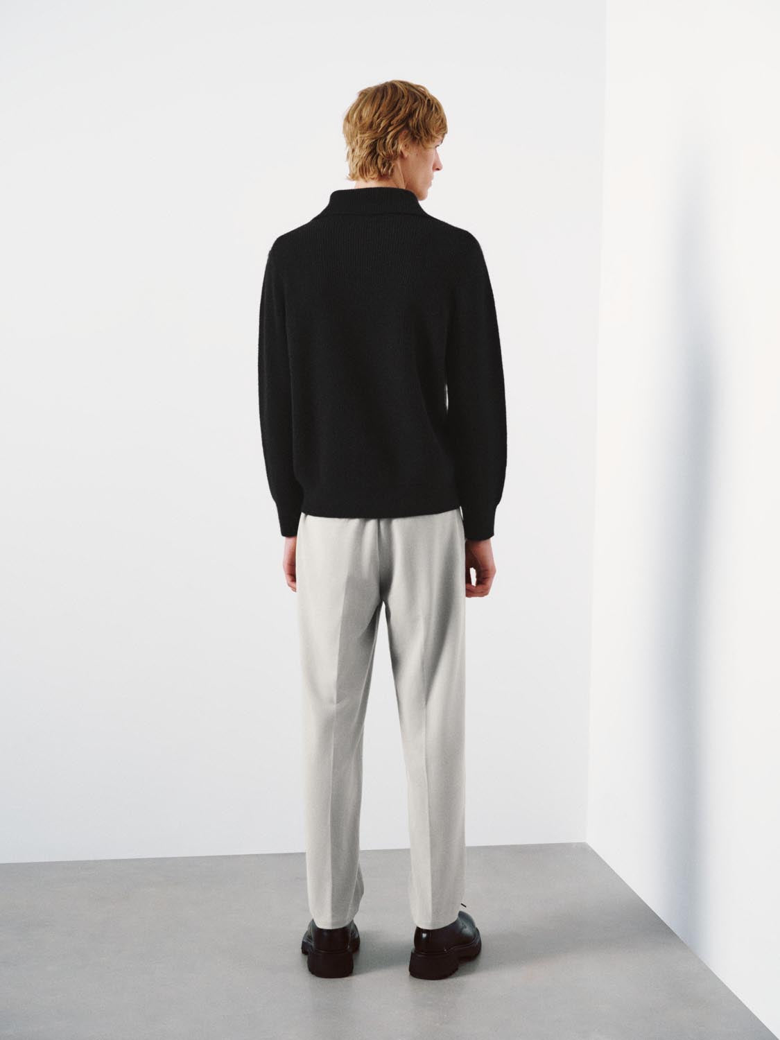 Tailored Straight Leg Pants