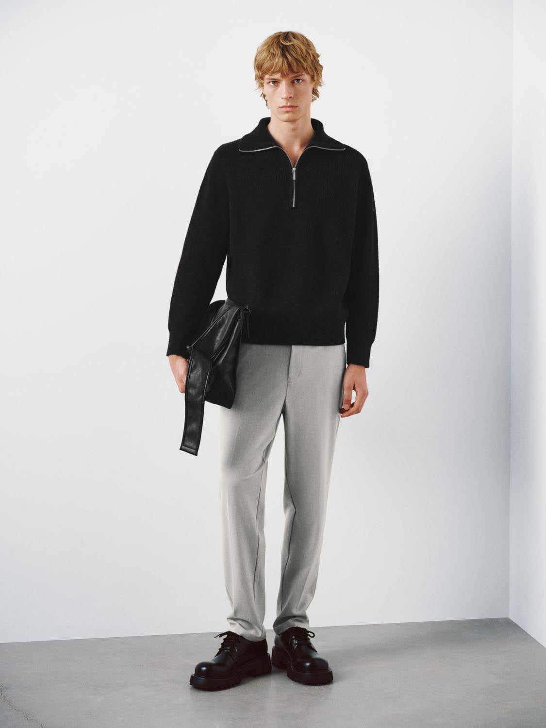 Tailored Straight Leg Pants