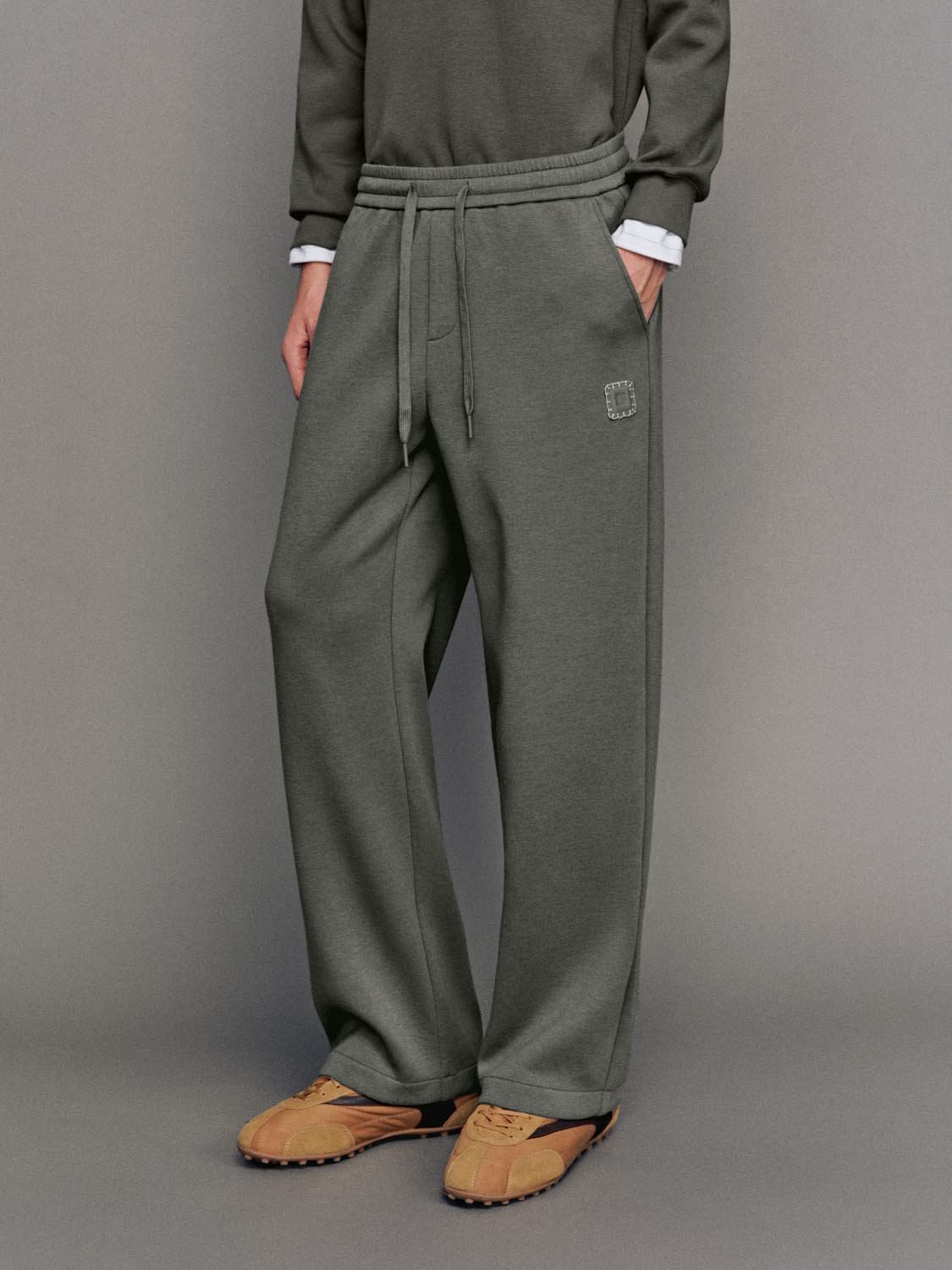 Pull On Straight Leg Pants