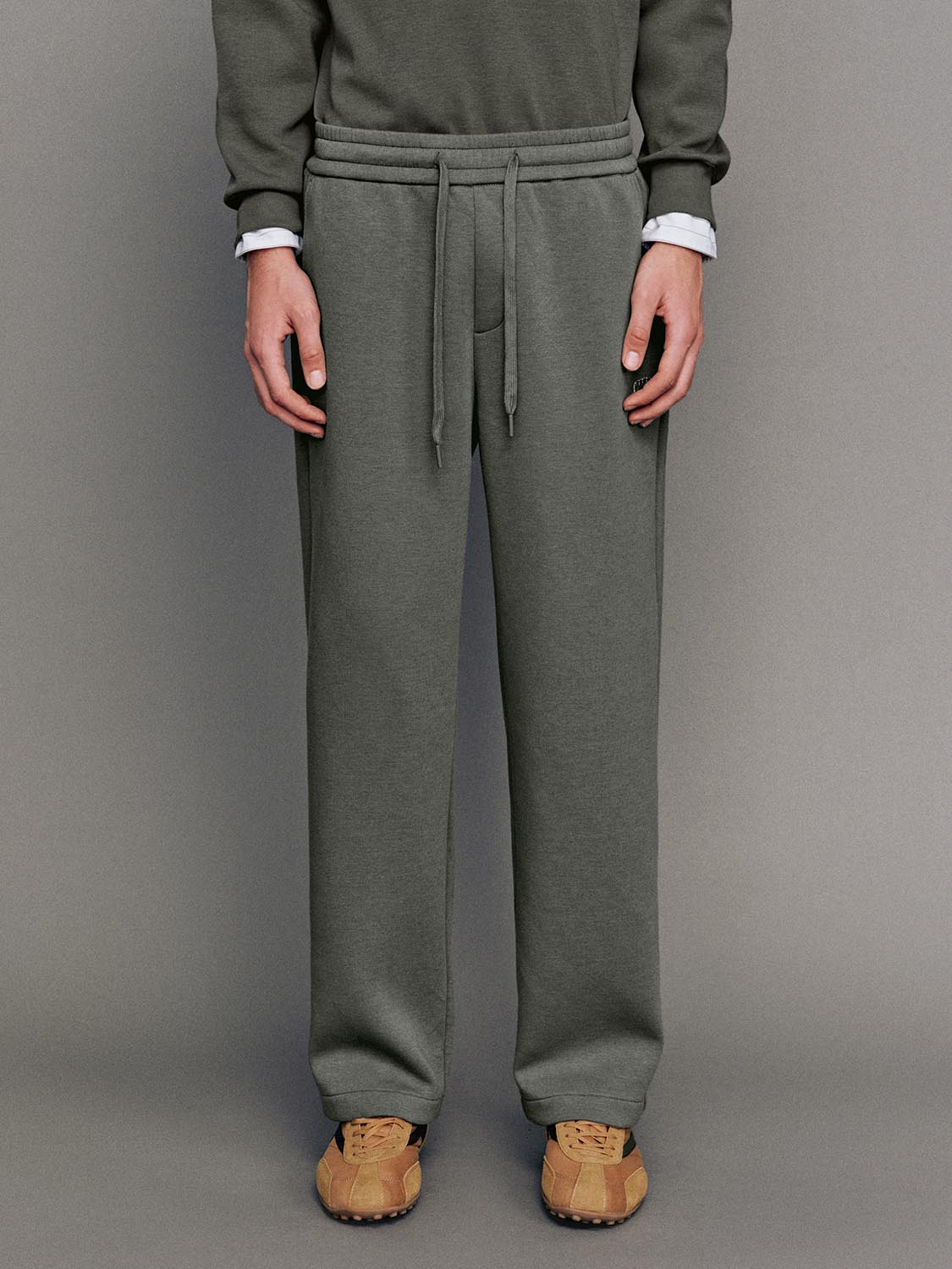 Pull On Straight Leg Pants