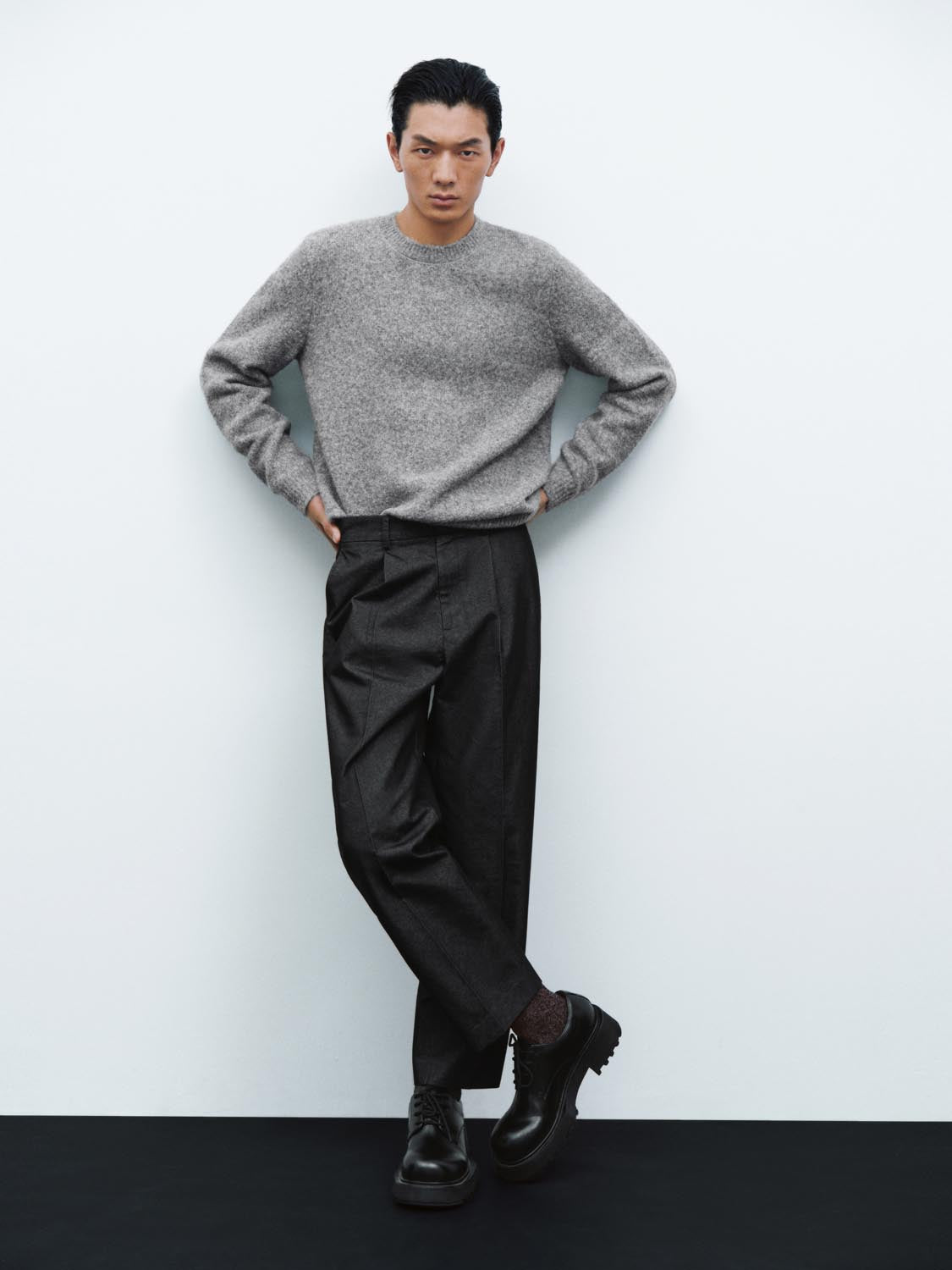 Long Sleeve Knitted T-Shirts