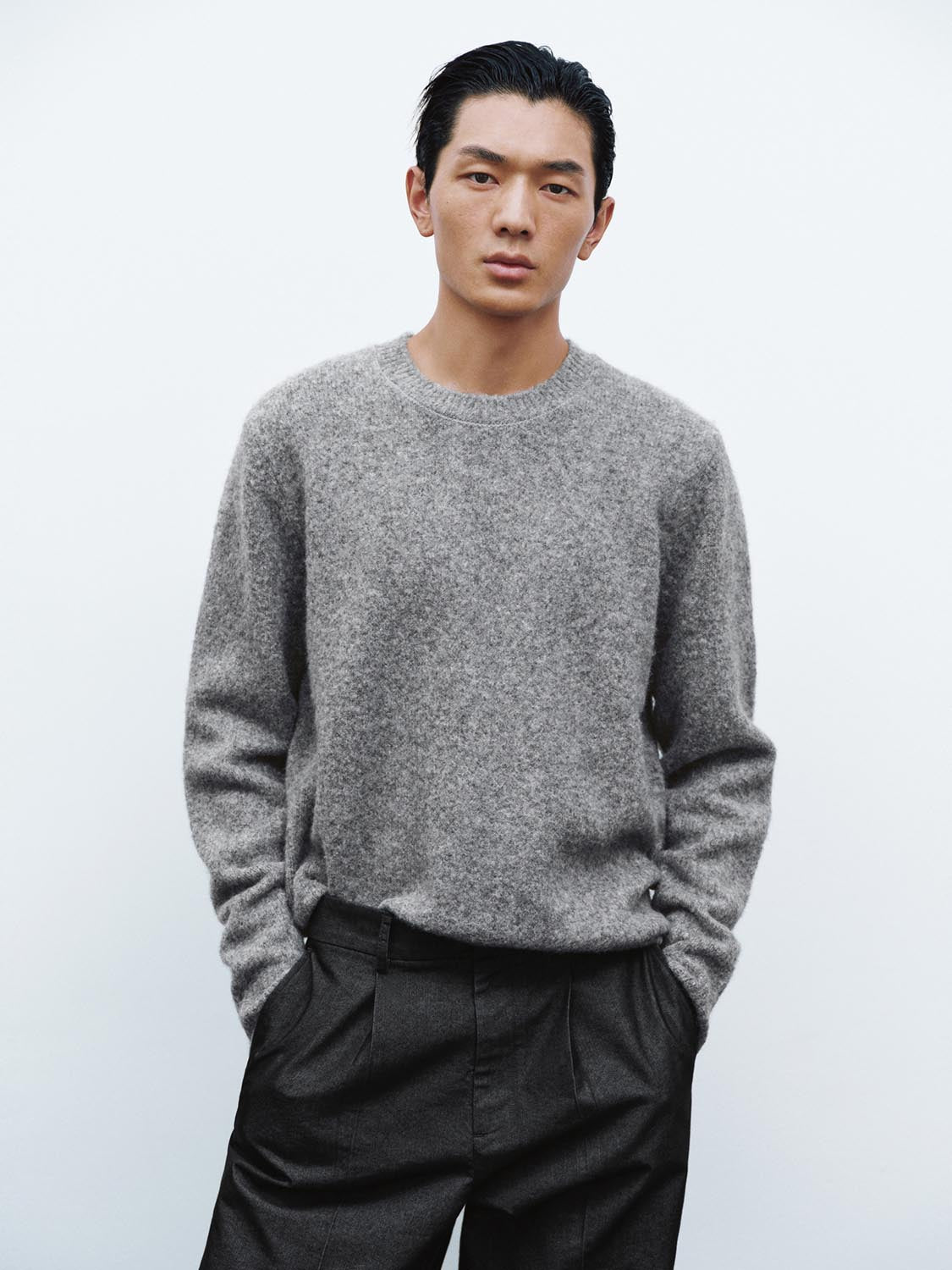 Long Sleeve Knitted T-Shirts