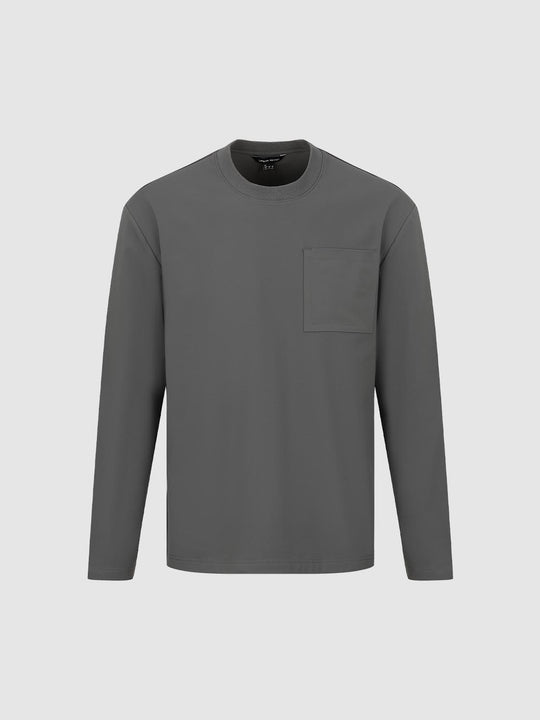 Patch Pocket Long Sleeve T-Shirts