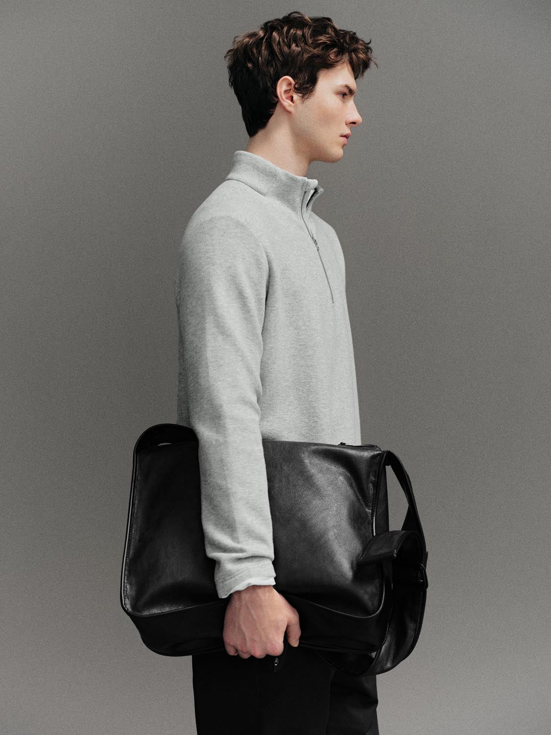 Half Zip Long Sleeve T-Shirts