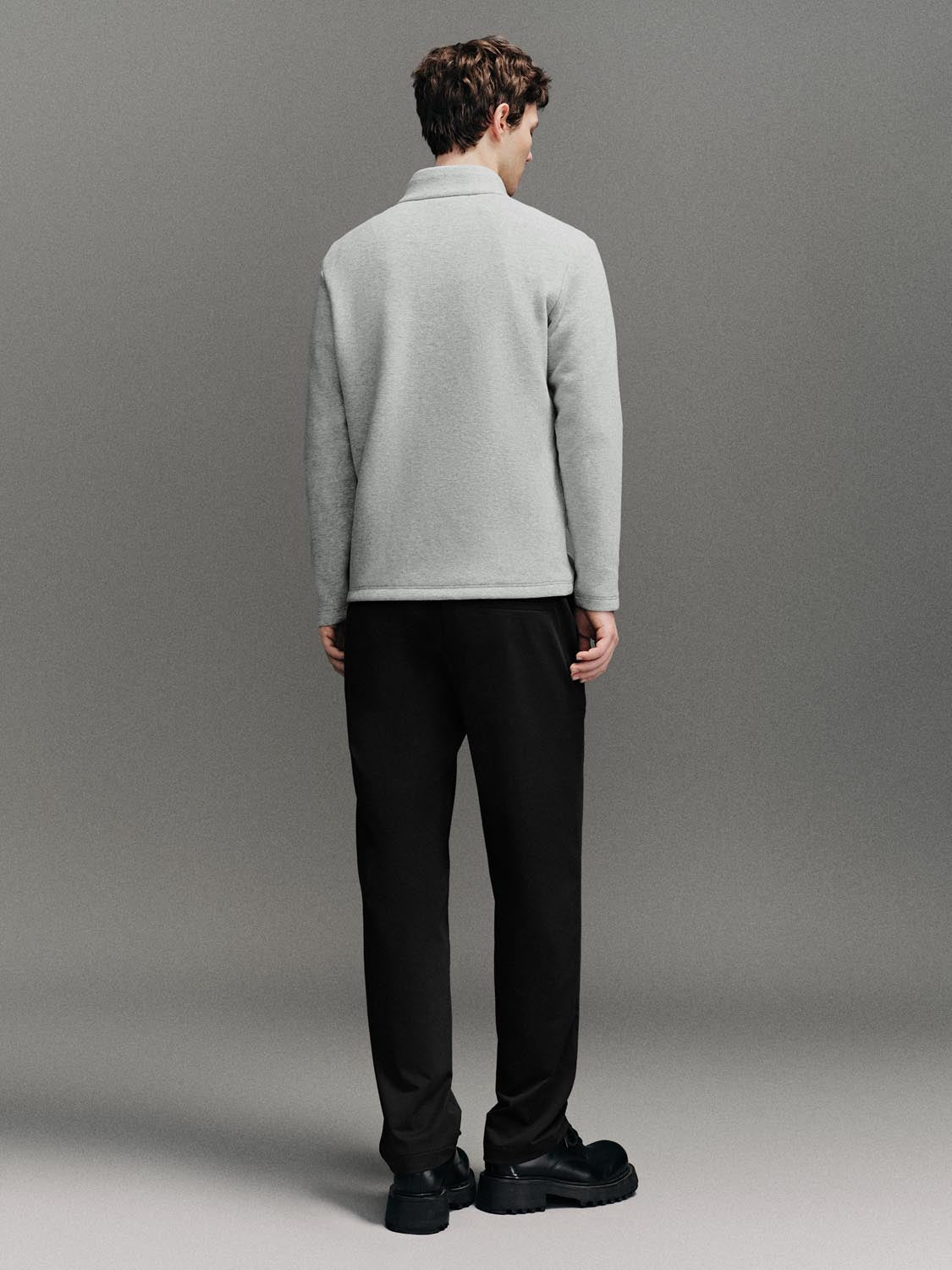 Half Zip Long Sleeve T-Shirts