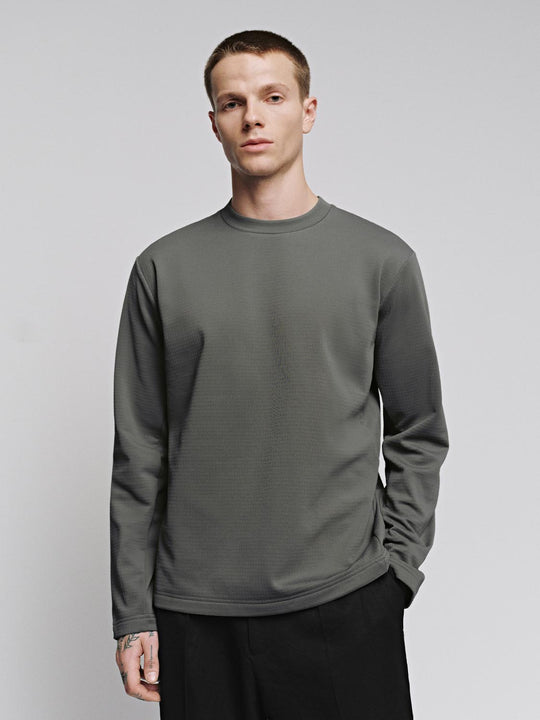 Crew Neck Long Sleeve T-Shirts