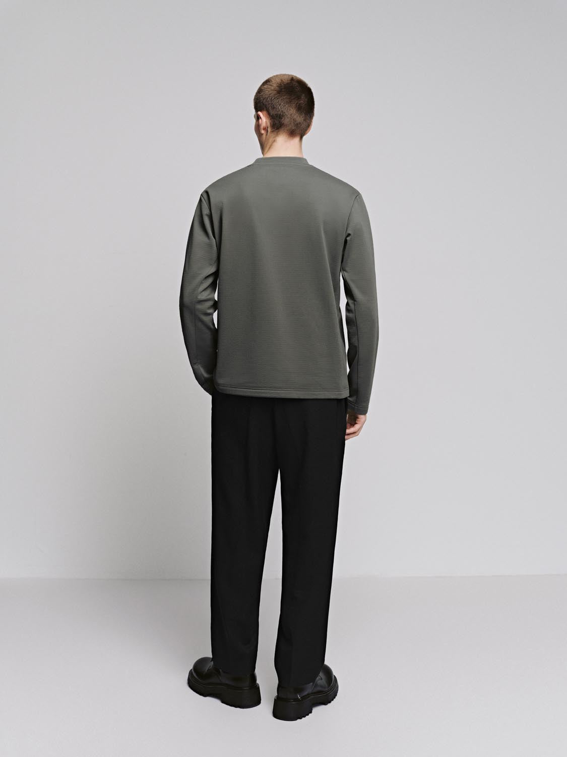 Crew Neck Long Sleeve T-Shirts