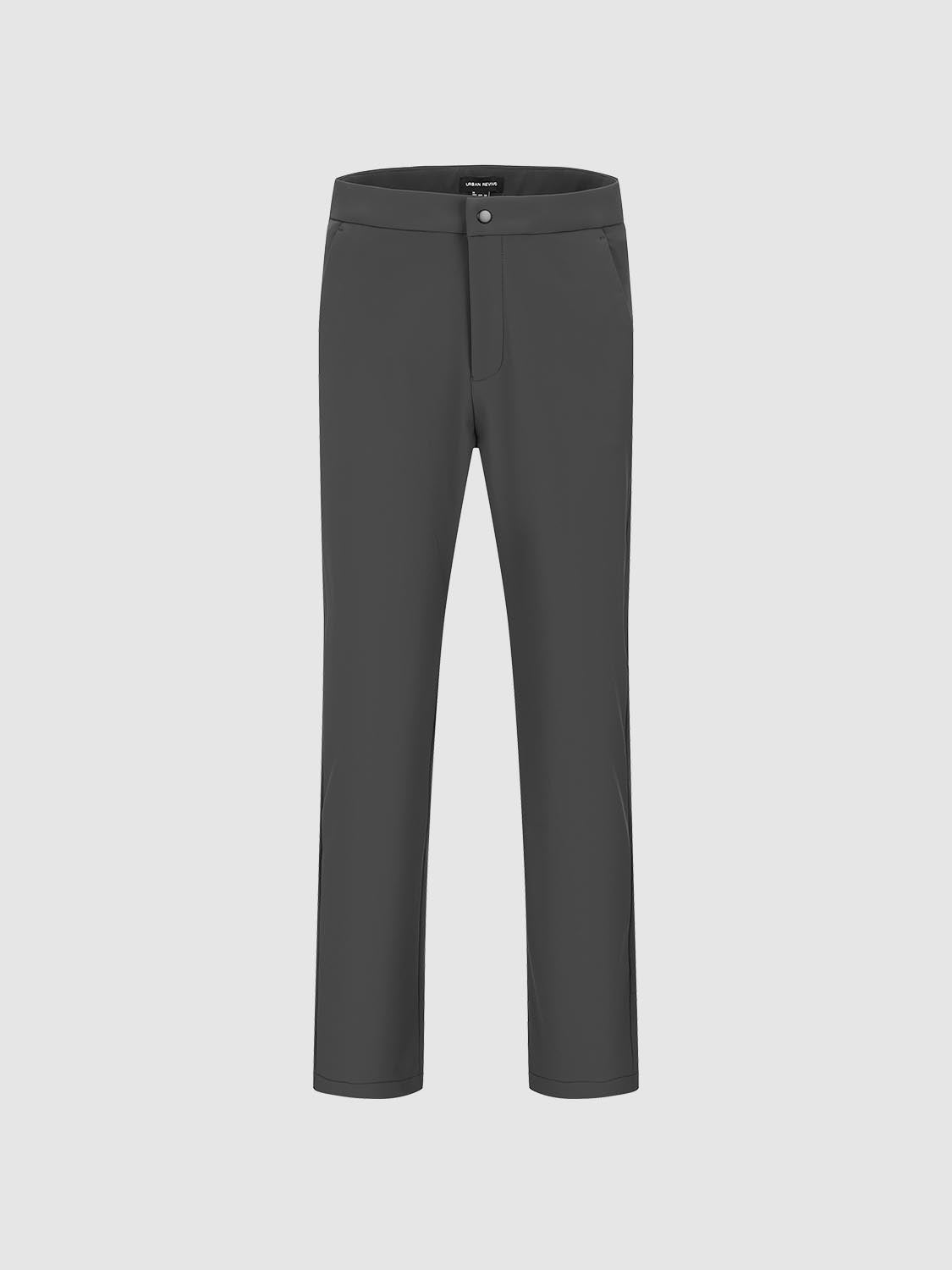 Tailored Straight Tapered Pants