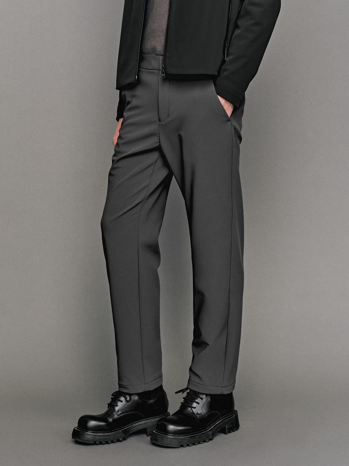 Tailored Straight Tapered Pants