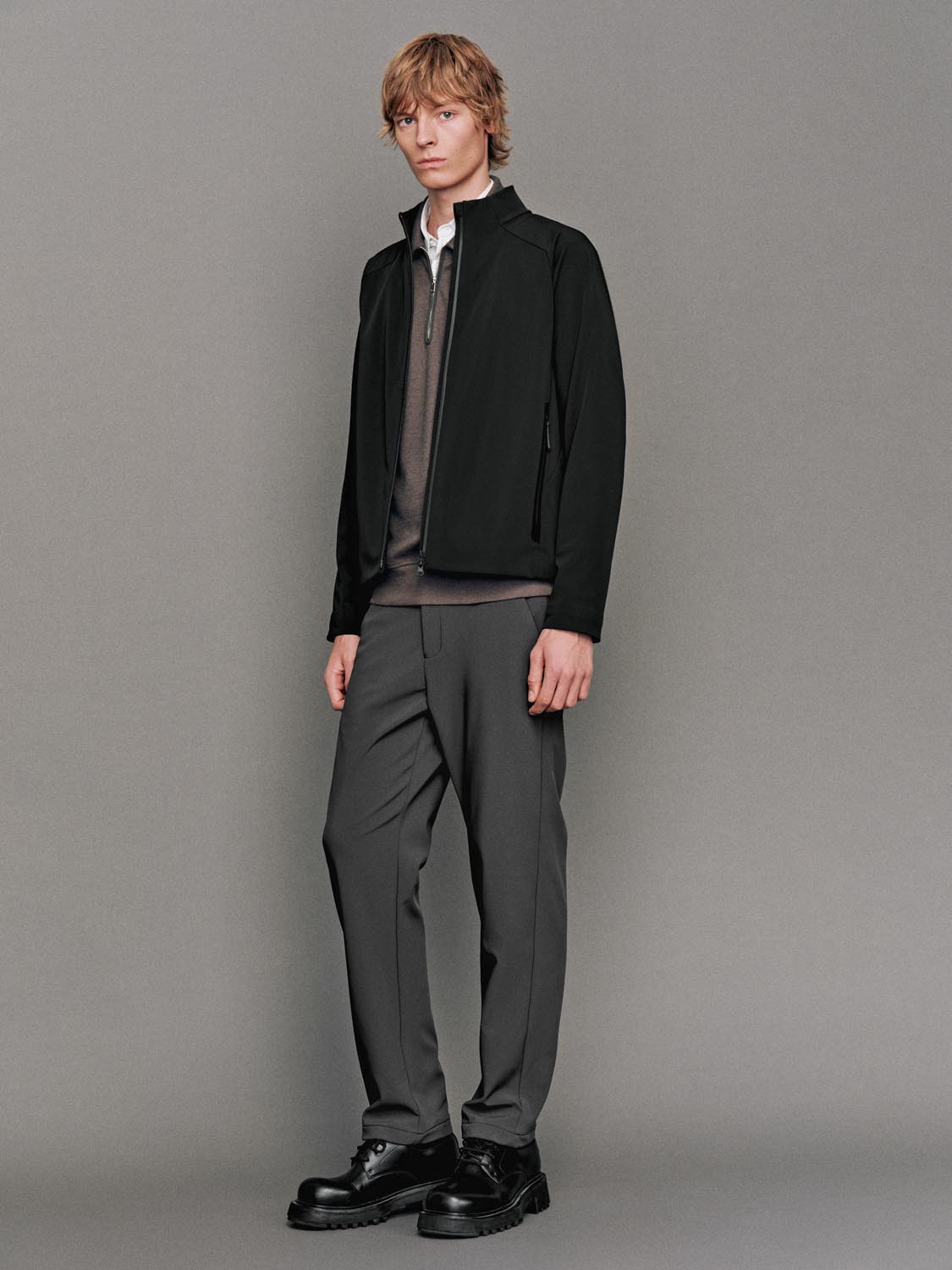 Tailored Straight Tapered Pants