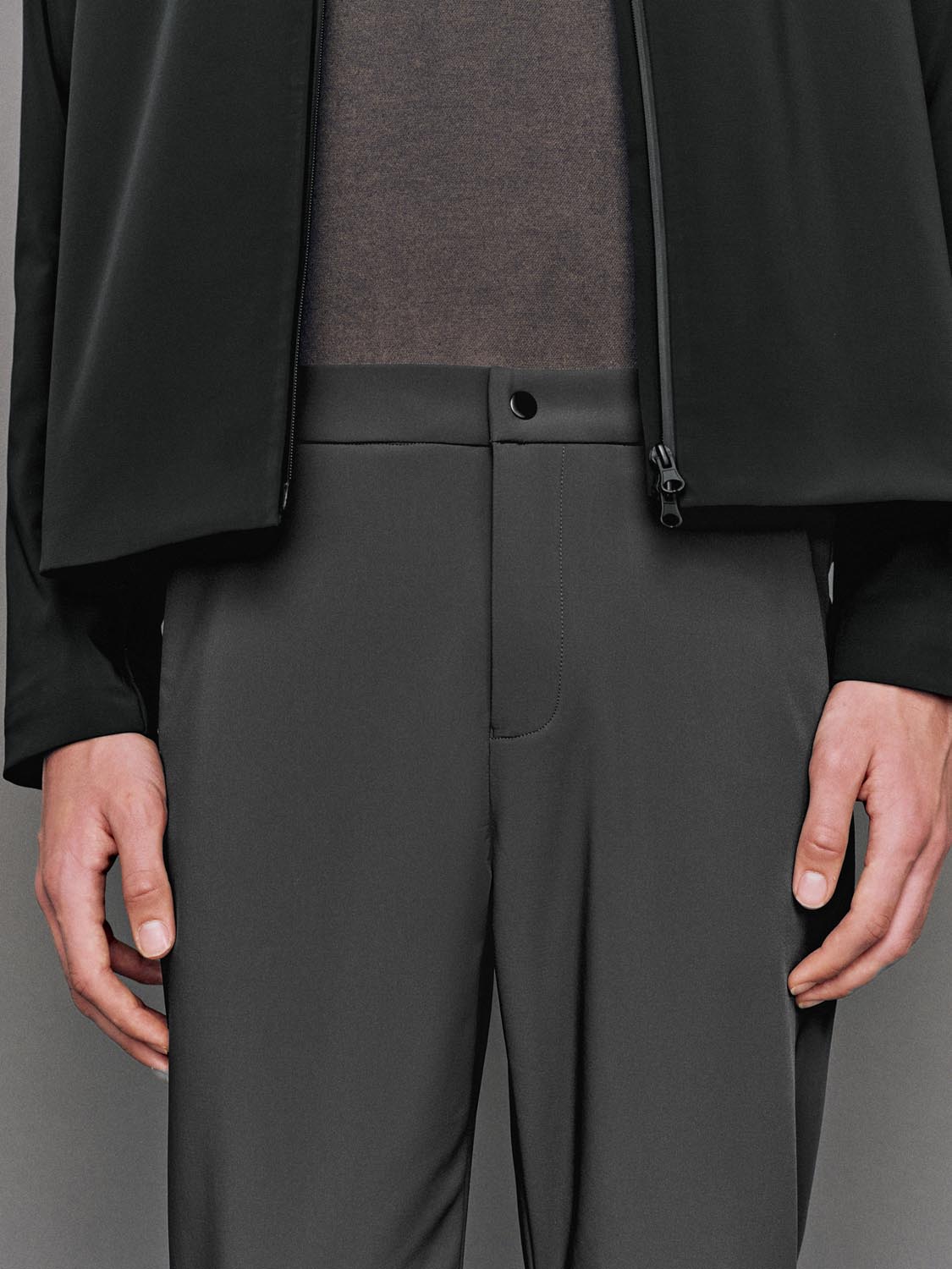 Tailored Straight Tapered Pants