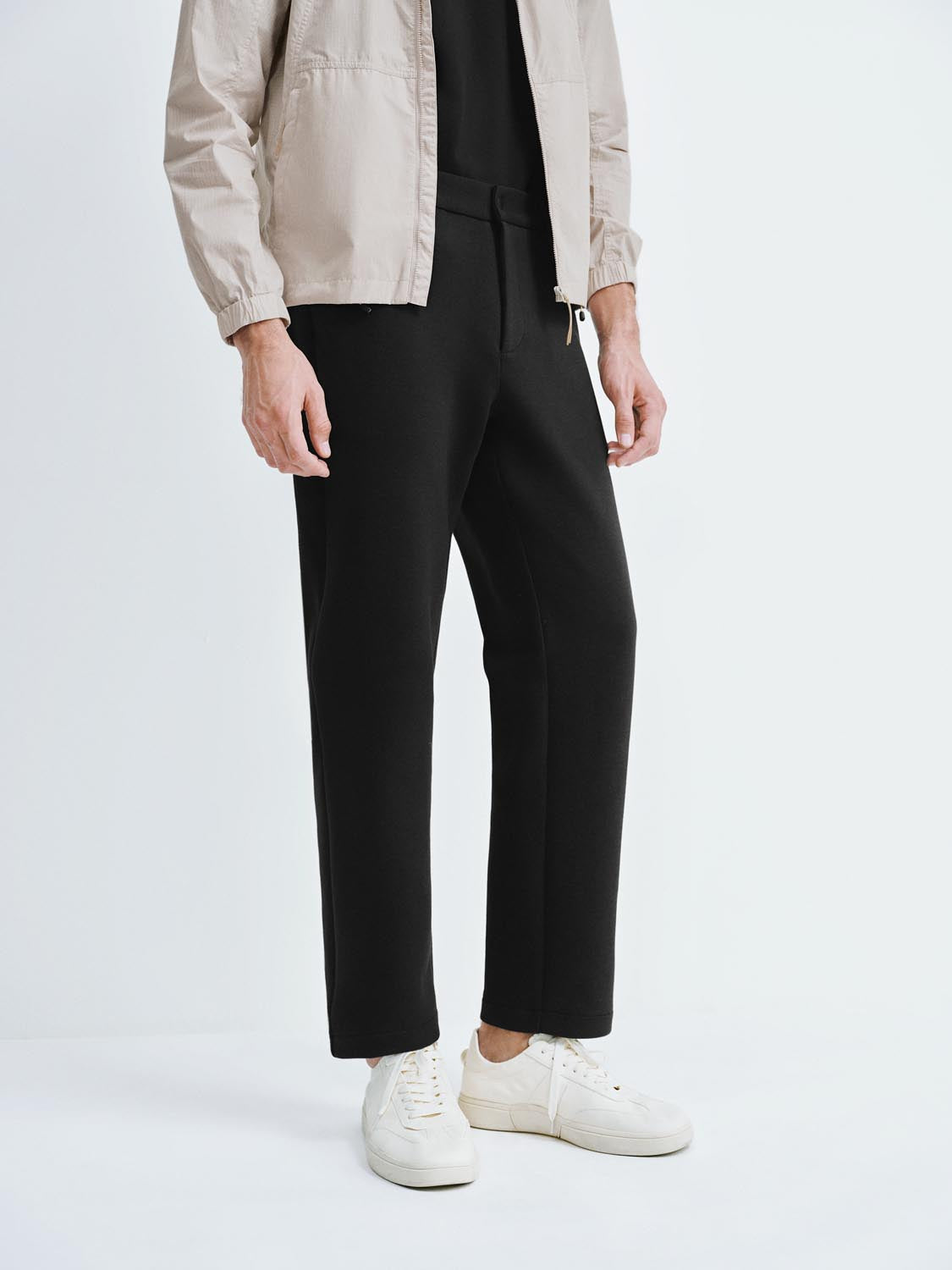 Tailored Straight Tapered Pants