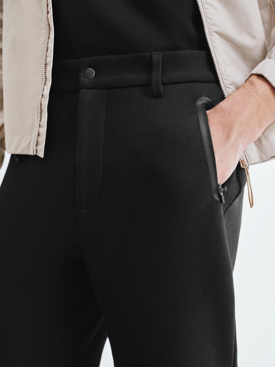 Tailored Straight Tapered Pants