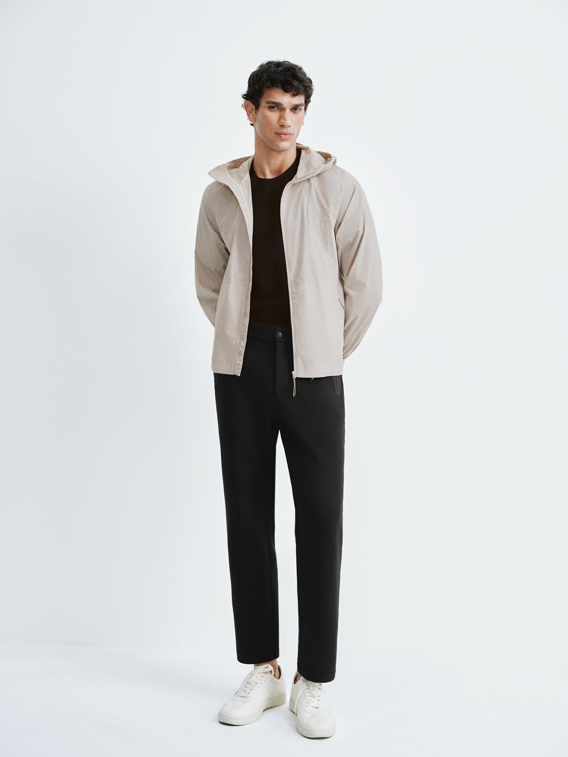 Tailored Straight Tapered Pants