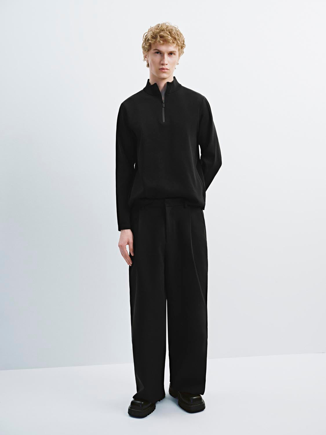 Long Sleeve Polo Knitted T-Shirts