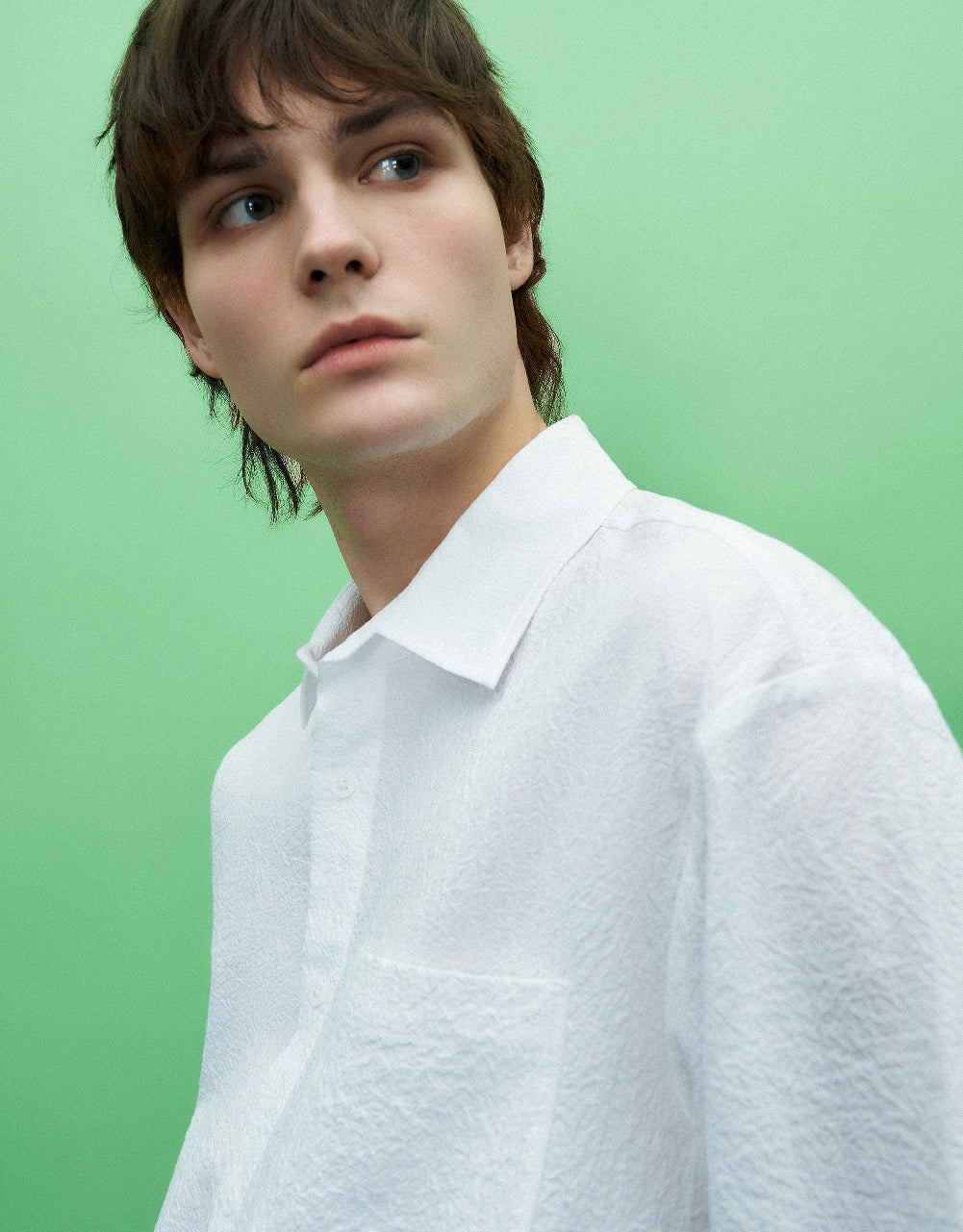 Textured Loose Shirt