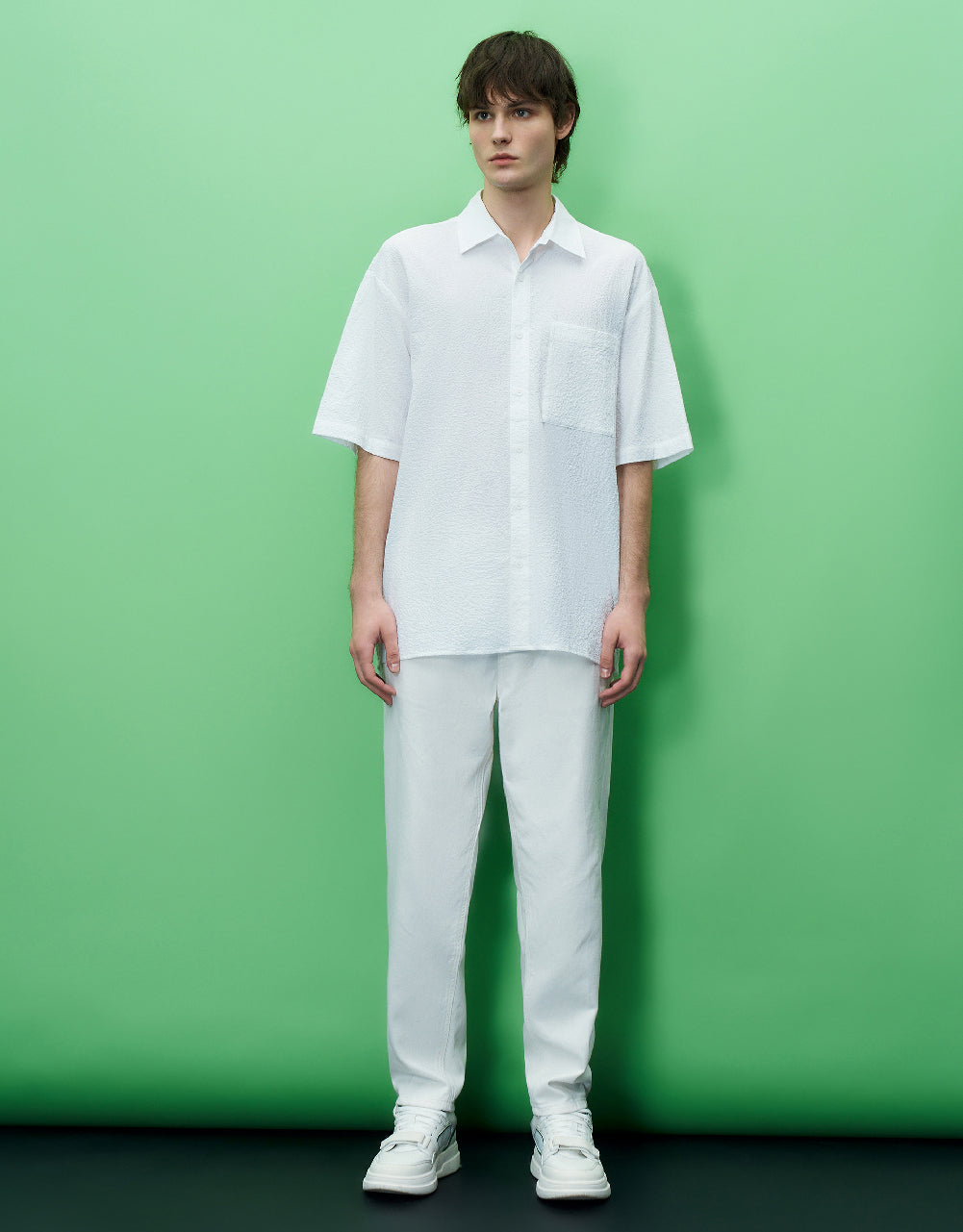 Textured Loose Shirt