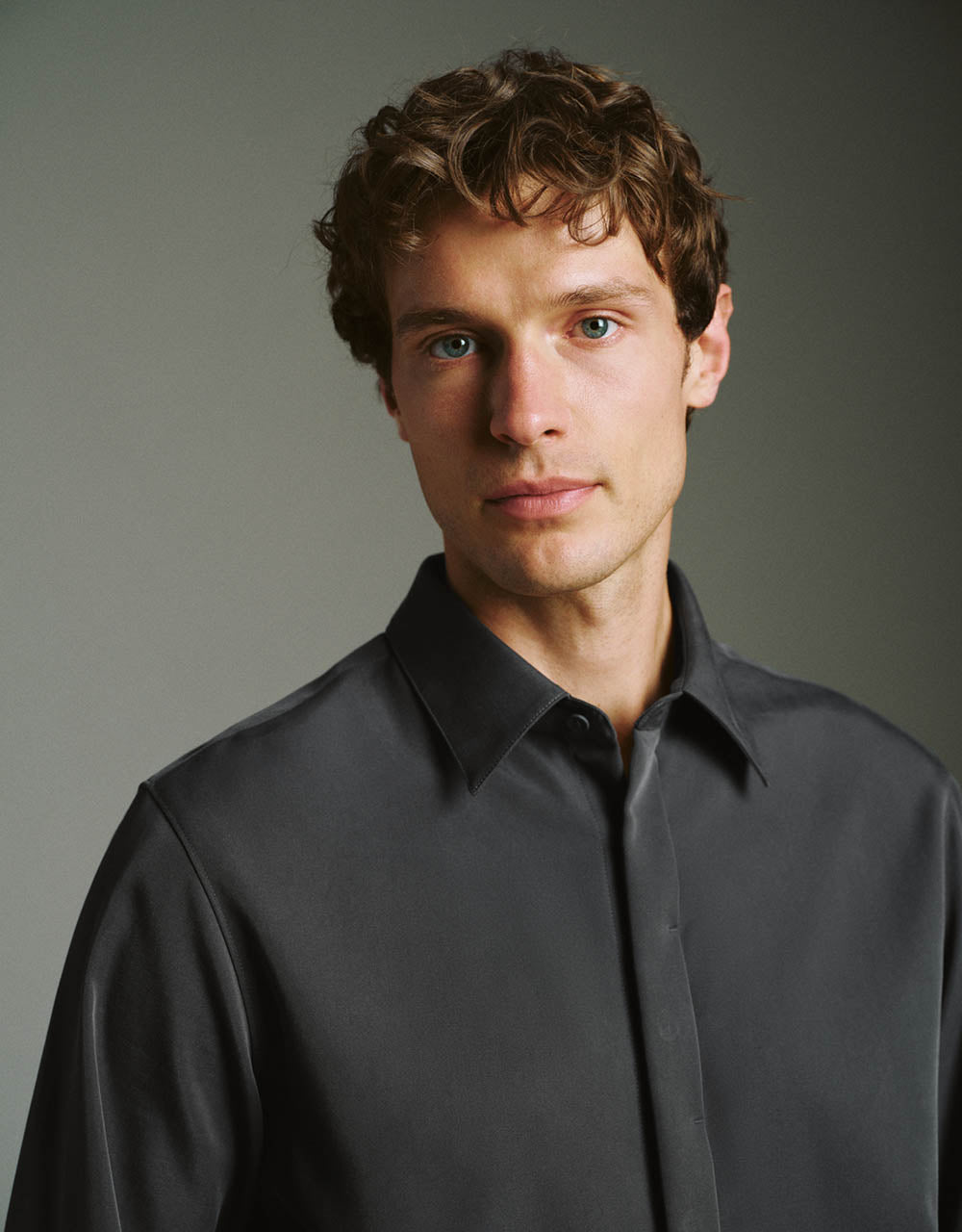 Button Up Straight Shirt