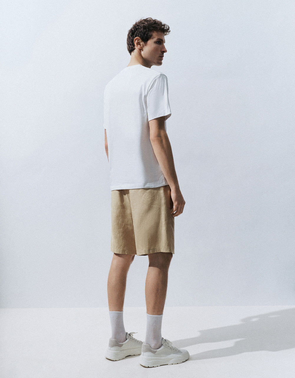 Crew Neck Straight T-Shirt