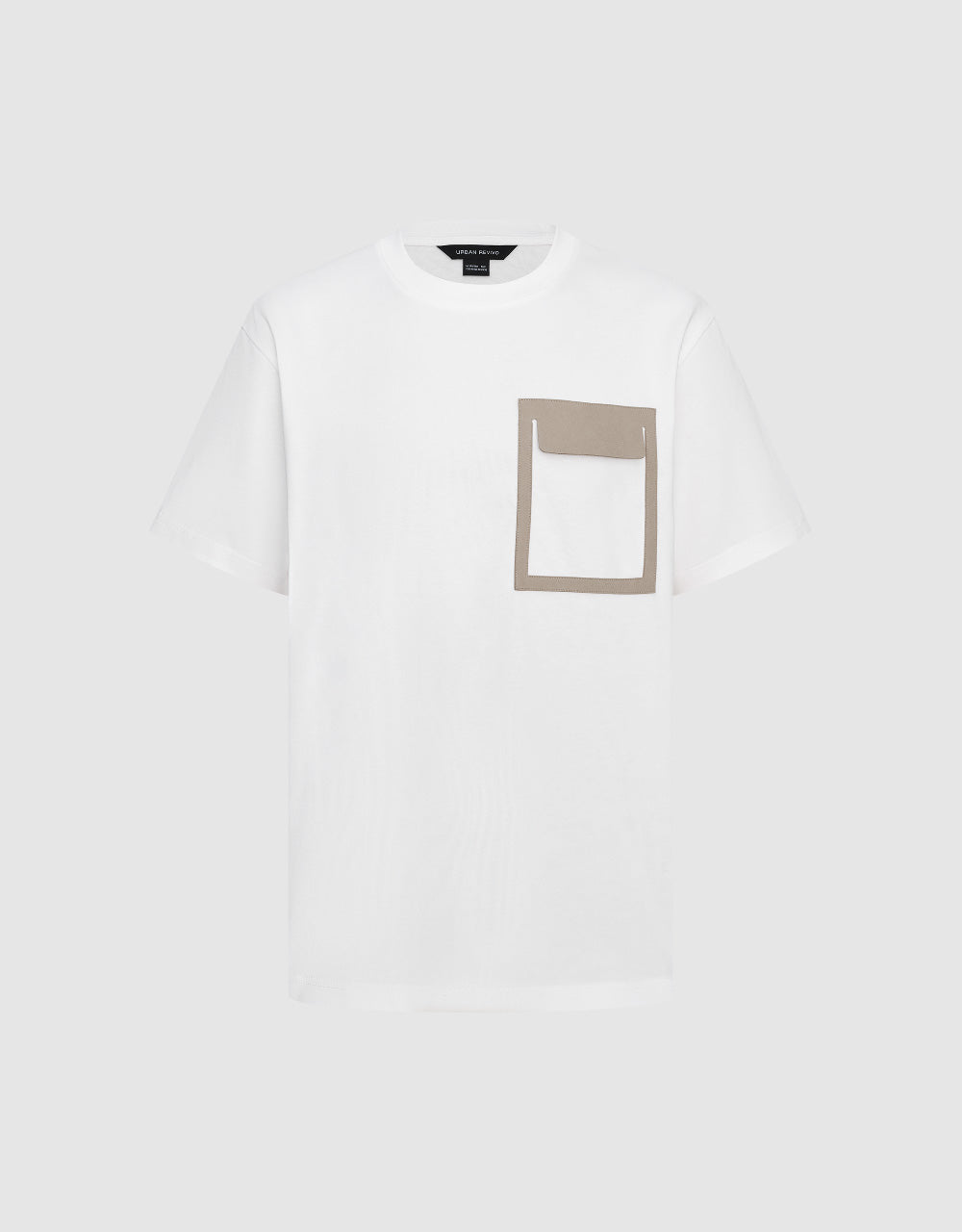 Crew Neck Straight T-Shirt