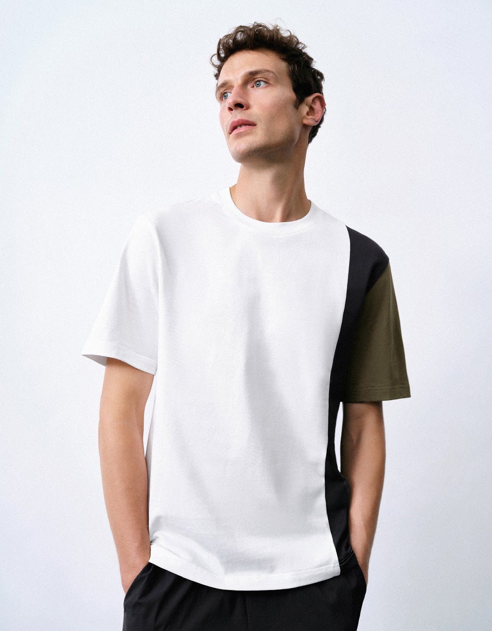 Colorblocks Crew Neck T-Shirt