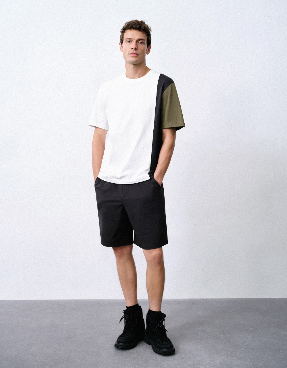 Colorblocks Crew Neck T-Shirt