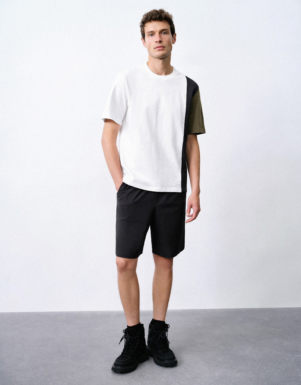 Colorblocks Crew Neck T-Shirt