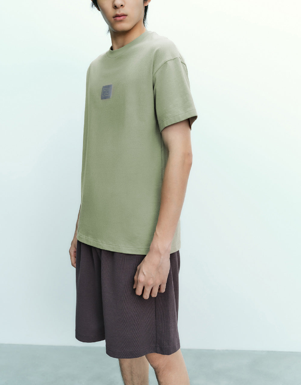 Icon Printed Crew Neck T-Shirt