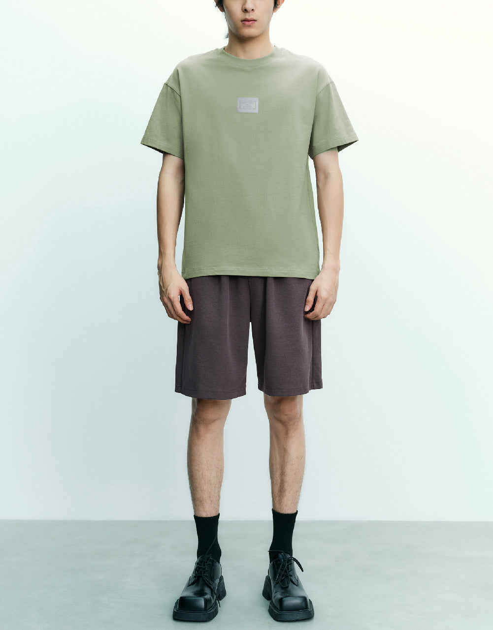 Icon Printed Crew Neck T-Shirt