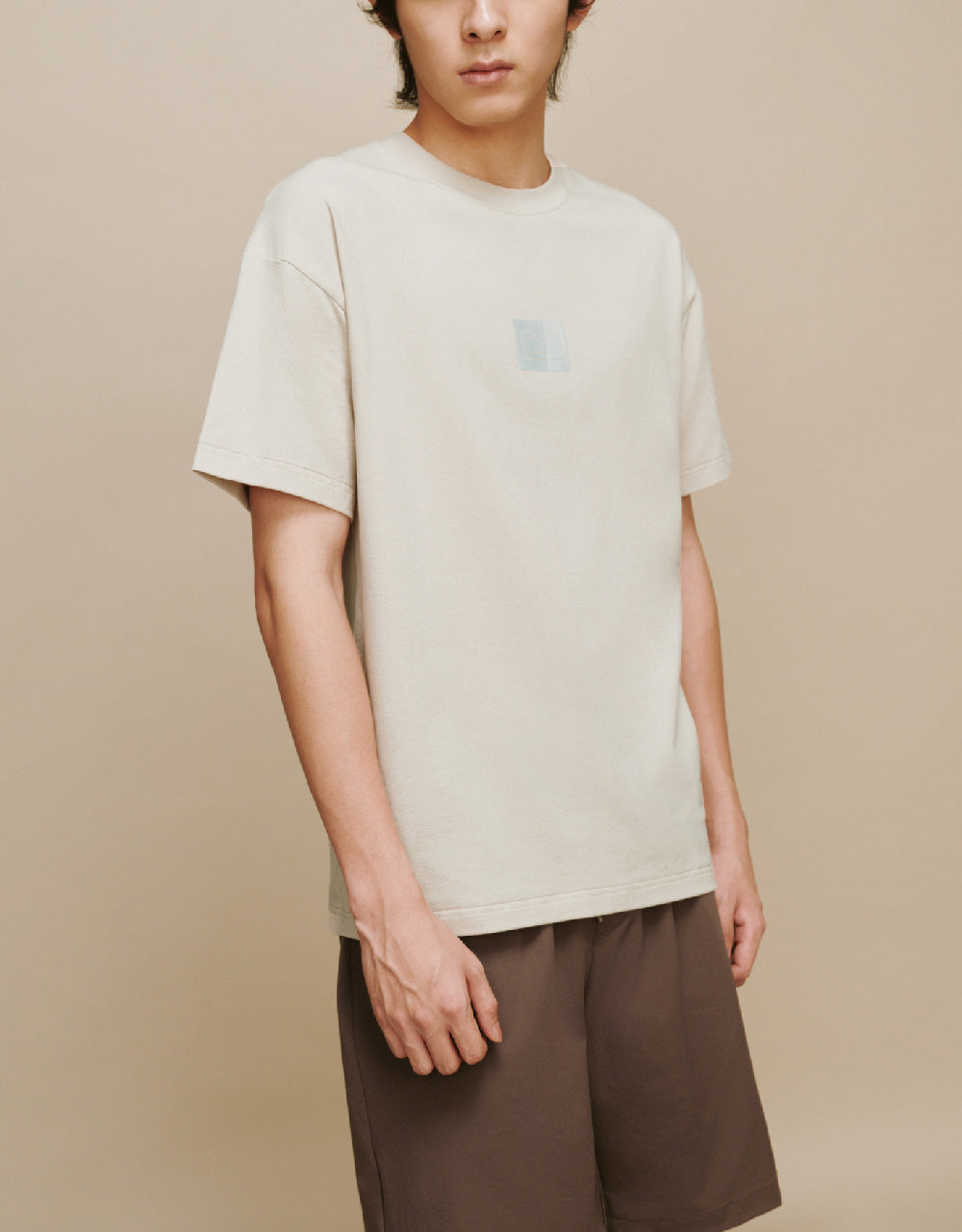 Icon Printed Crew Neck T-Shirt