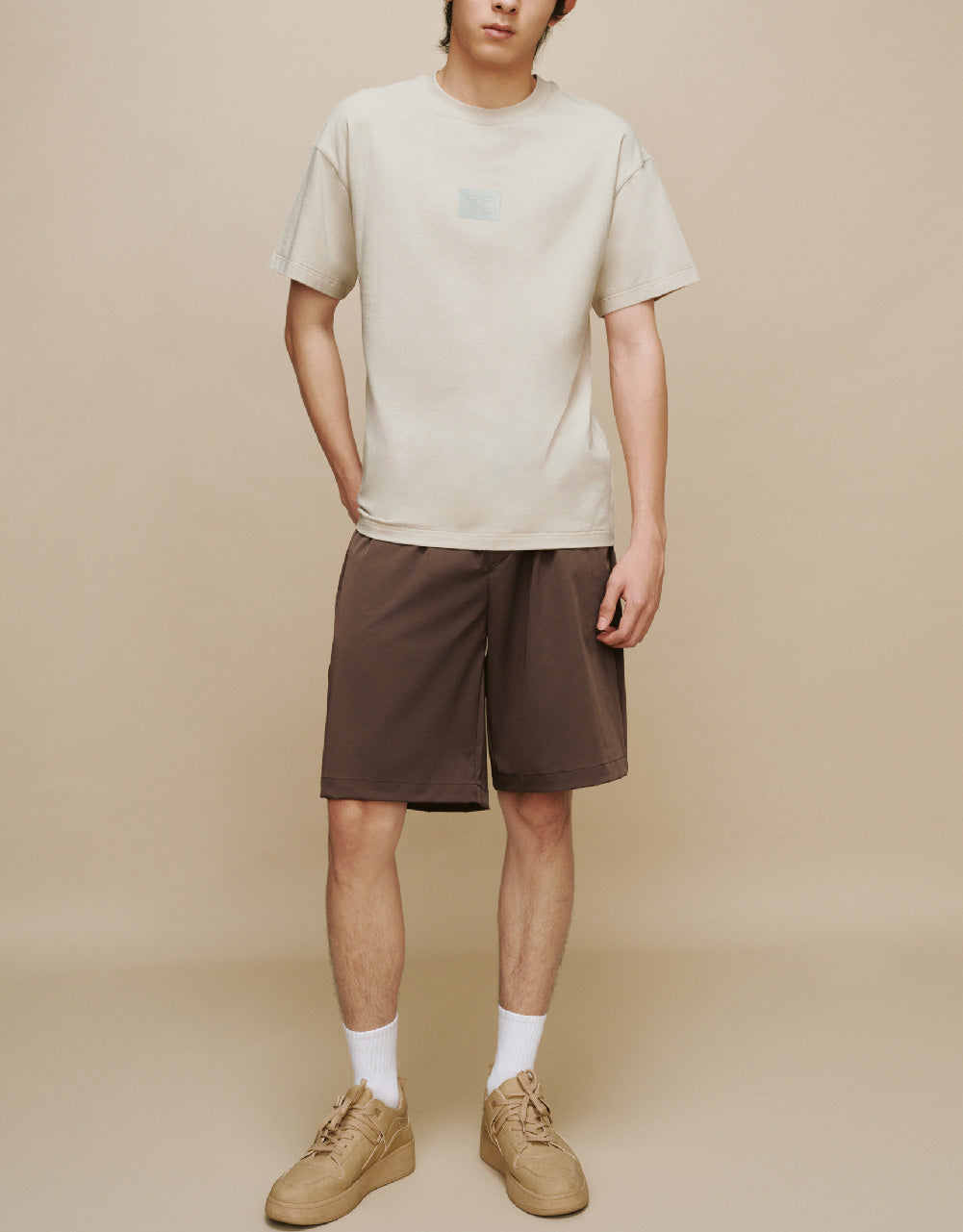 Icon Printed Crew Neck T-Shirt