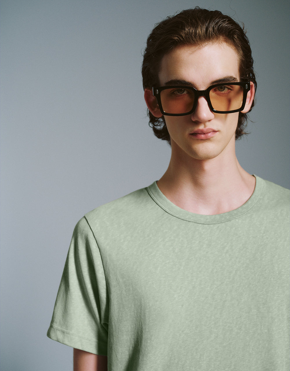 Crew Neck Straight T-Shirt