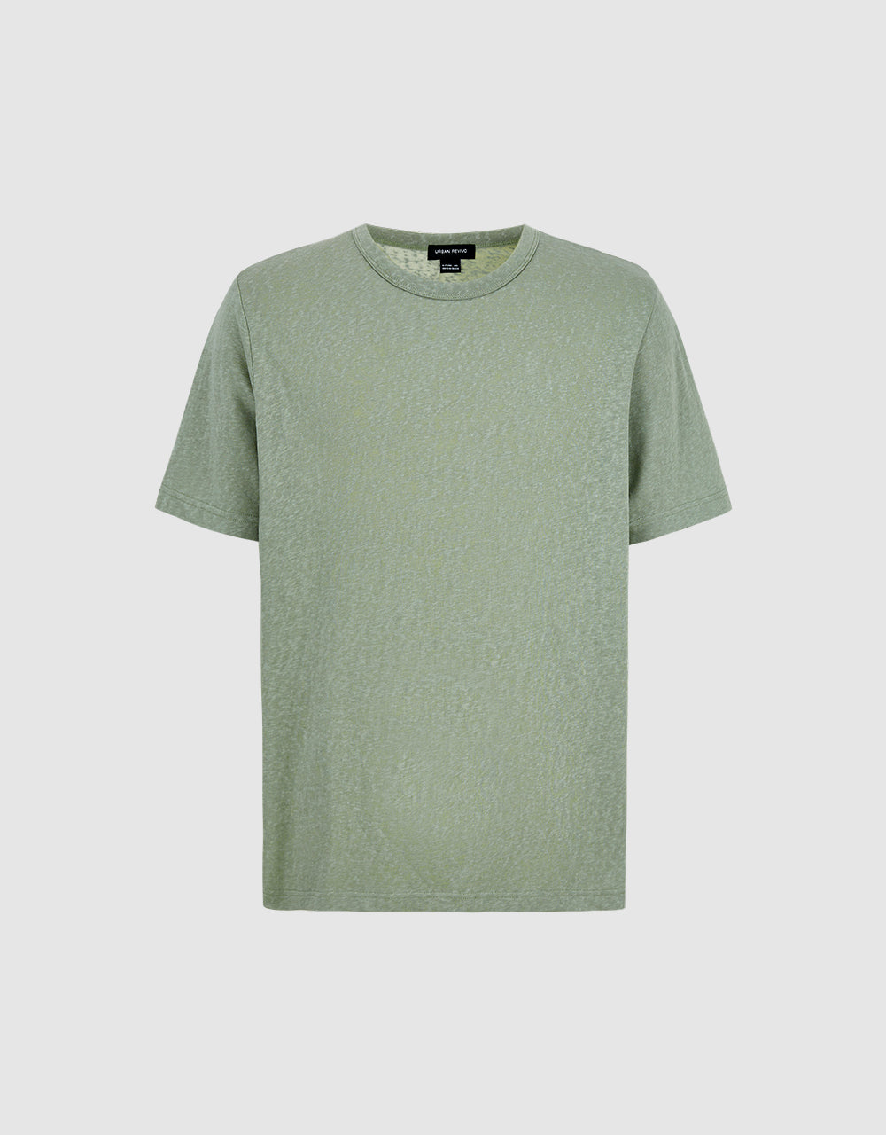 Crew Neck Straight T-Shirt