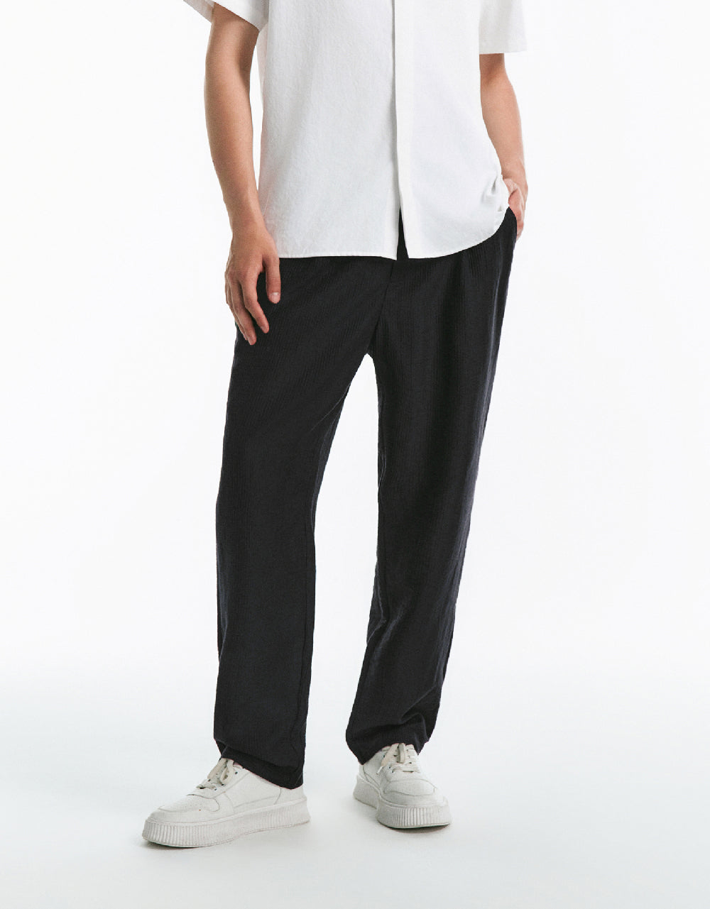 Woven Straight Pants