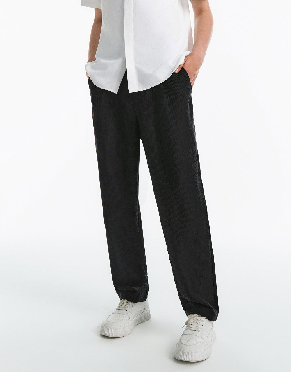 Woven Straight Pants